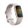 Smartband FITBIT by Google  Charge 5,Lunar White/Soft Gold Stainless Steel